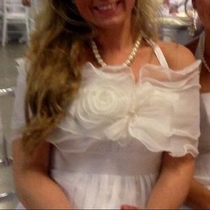 Wedding dress arm cover up bride or bridesmaids